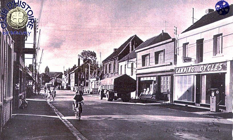 Route de Lens année 1960